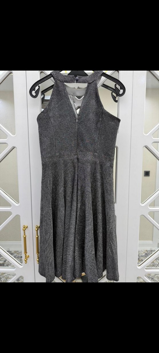 gri simli mezuniyet/düğün abiye,düğün abiye,mezuniyet abiye - Görsel 2