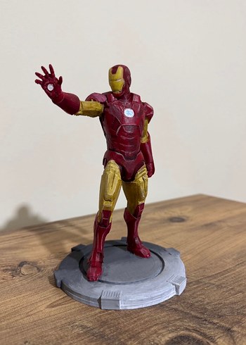 Kırmızı-Sarı Iron Man Figürü - Görsel 2