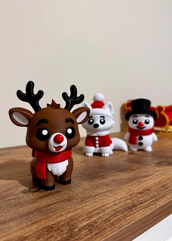 Kahverengi Ren Geyiği Figürü - Görsel 2