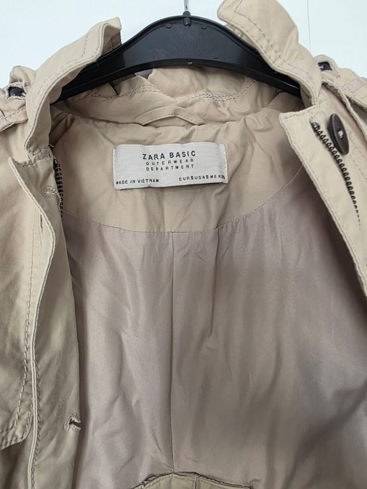 Bej Midi Kadın Trençkot - Görsel 2