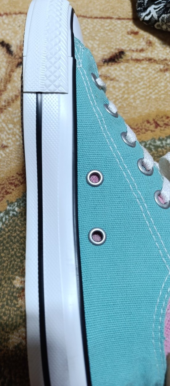 Turkuaz Bağcıklı Kadın Spor Ayakkabı - Görsel 3