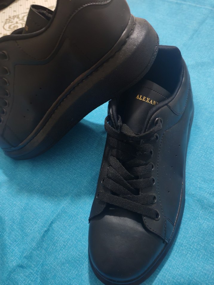 Siyah Erkek Bağcıklı Spor Ayakkabı 38 no - Görsel 2