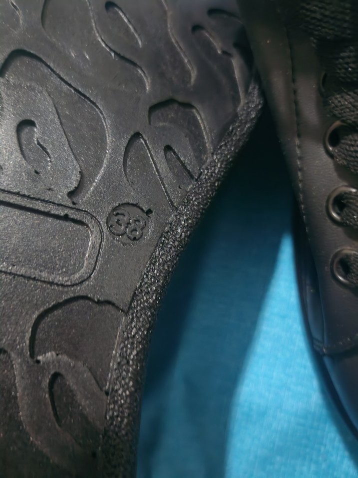 Siyah Erkek Bağcıklı Spor Ayakkabı 38 no - Görsel 4