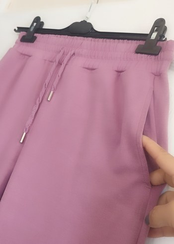 Kadın Mor Rahat Kesim Midi Eşofman Altı - Görsel 2