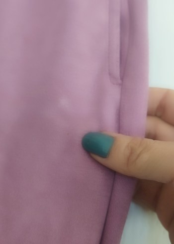 Kadın Mor Rahat Kesim Midi Eşofman Altı - Görsel 3