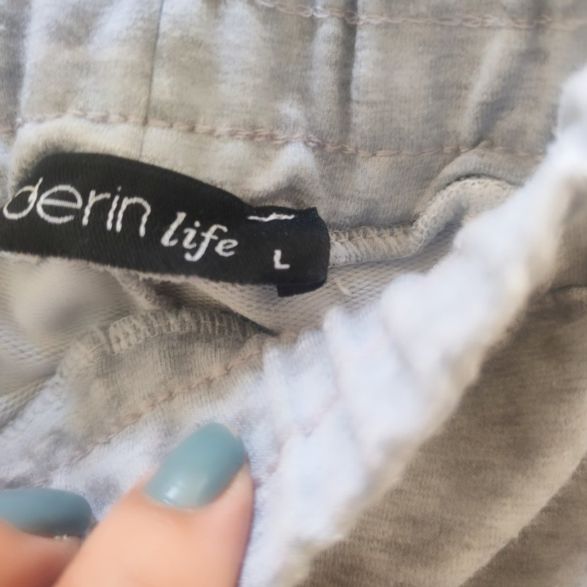 Gri Kadın Rahat Kesim Eşofman Altı - Görsel 4