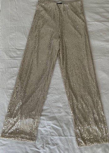 Payetli Gri Kadın Denim Ceket - Görsel 2