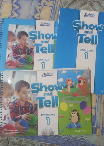 Beden Renk Oxford Discover Show and Tell 1 Aktivite Kitabı