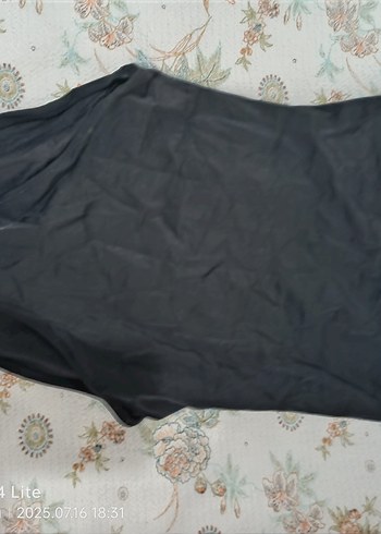 H&M Uzun Siyah Strappy Kadın Mayo