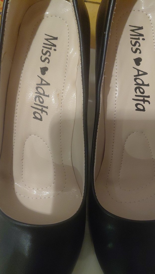 Parlak Siyah Stiletto Topuklu Kadın Ayakkabı - Görsel 4