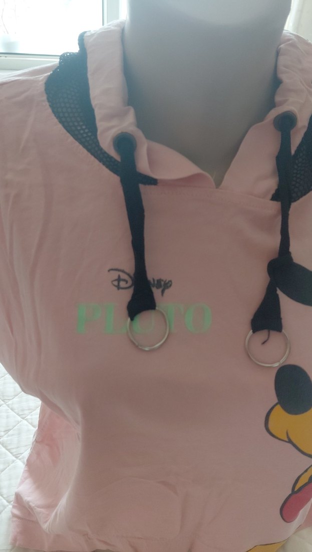 Pembe Baskılı Kadın Kısa Kollu tsort  2 adet - Görsel 4