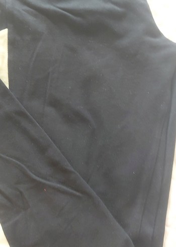 Kadın Beyaz Kısa Kollu Pamuk Tişört ve tayt takım - Görsel 6