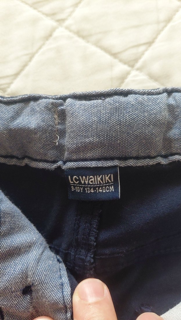 Erkek Çocuk Gri Denim Pantolon - Görsel 2
