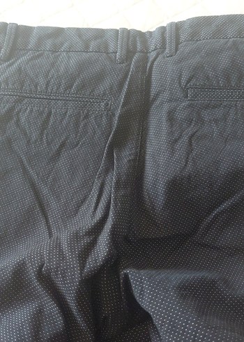 Gri Düğmeli Erkek Pantolon - Görsel 5