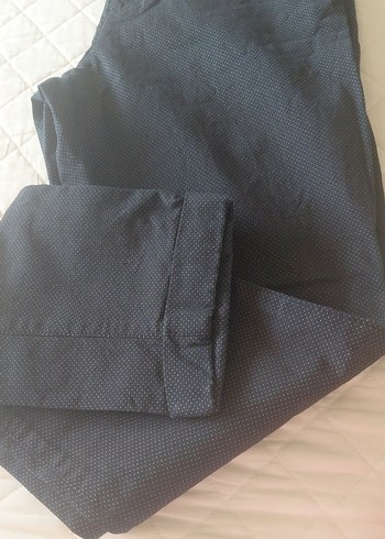 Gri Düğmeli Erkek Pantolon - Görsel 6