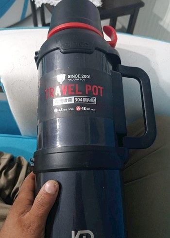 4 litre Çelik Termos sıfır