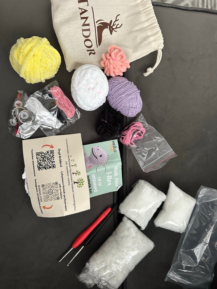 Amigurumi hobi seti - Görsel 4