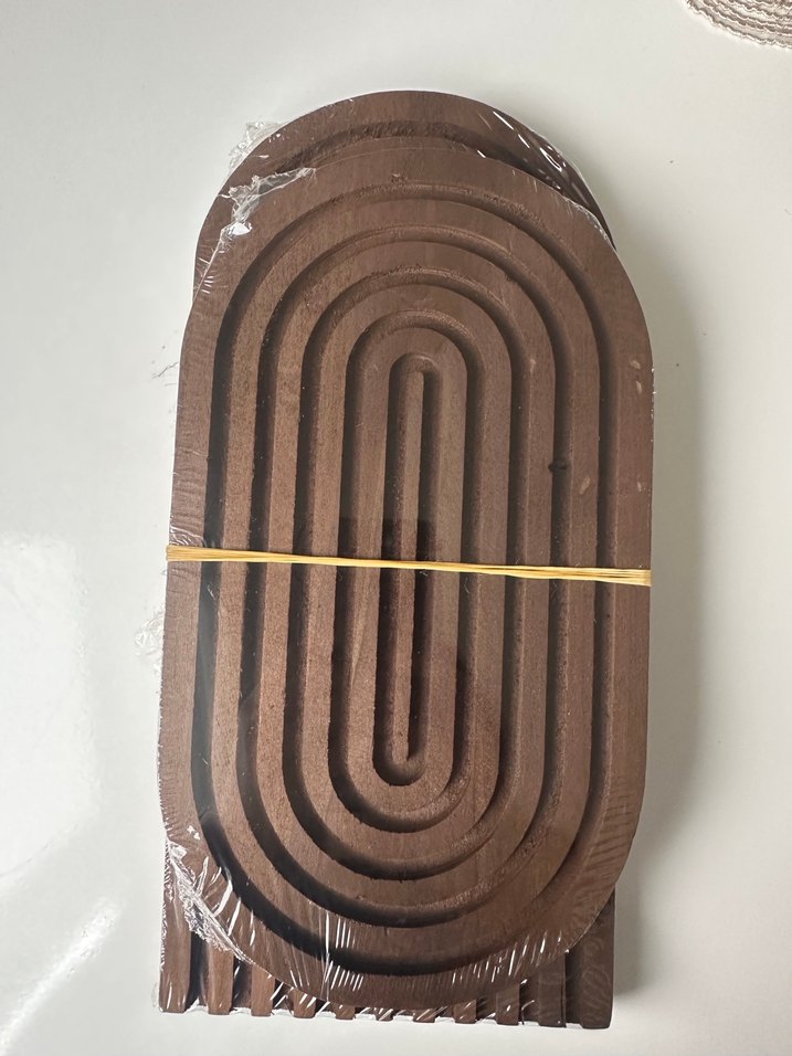 Kahverengi sunum  tabağı - Görsel 5