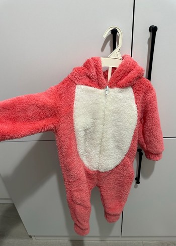 Pembe Peluş Oyuncak Tulum - Görsel 2