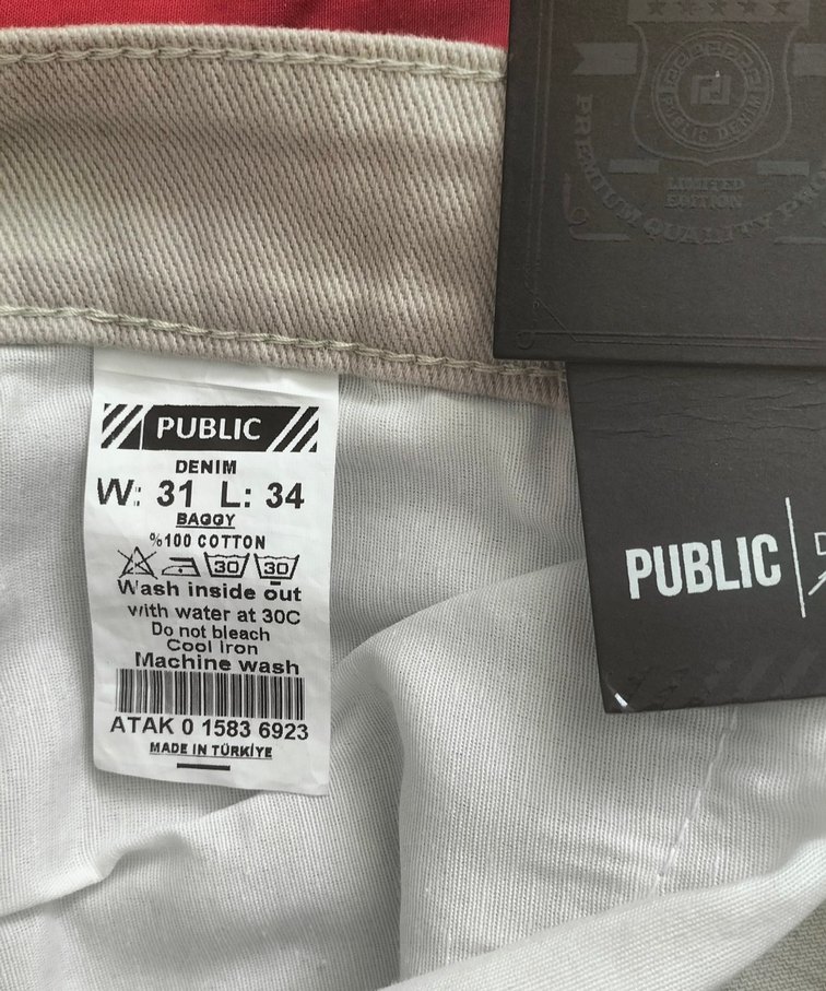 Baggy Pamuklu Kargo Pantolon - Görsel 2