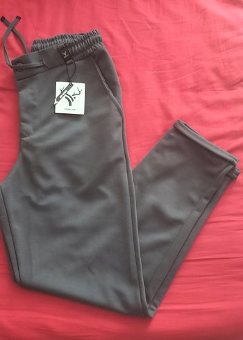 Gri Regular Fit Spor Erkek Pantolon - Görsel 2