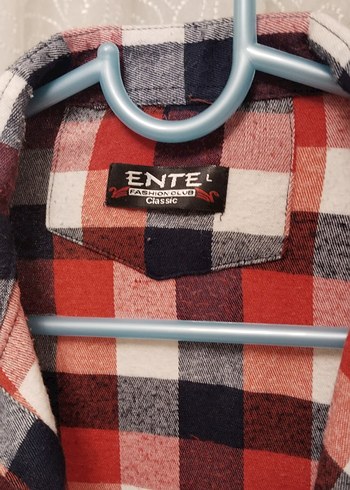 Kırmızı Ekose Desenli Uzun Kollu Erkek Gömlek - Görsel 4