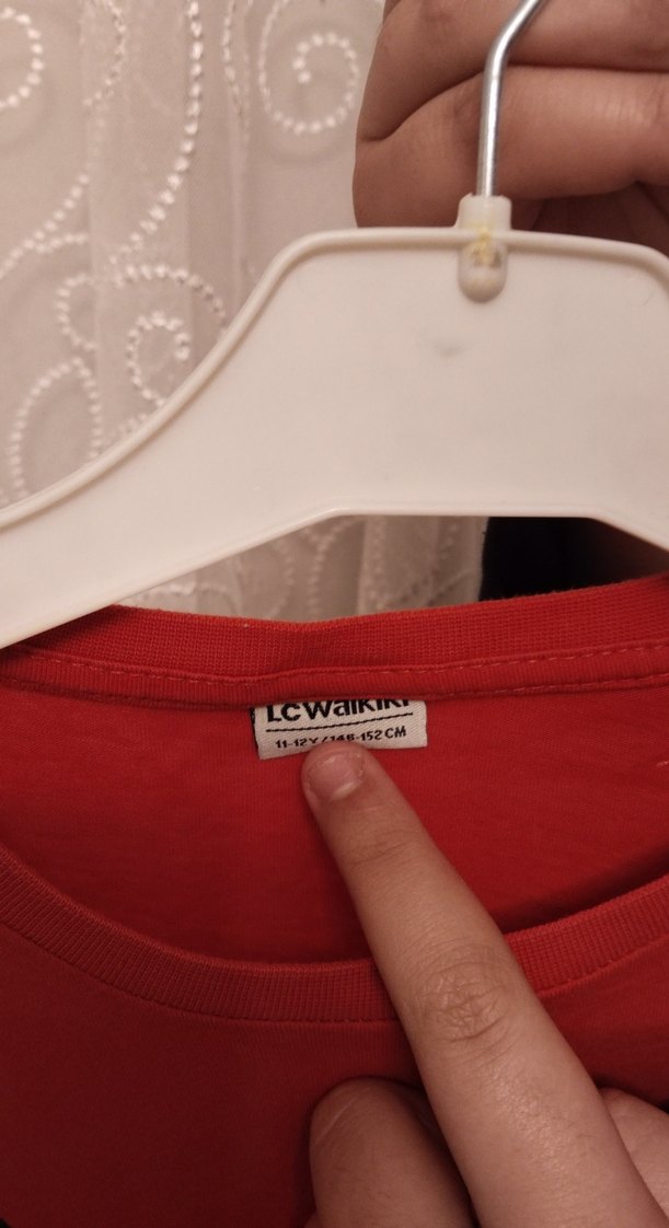 Erkek Çocuk Kısa Kollu Baskılı Kırmızı Tişört - Görsel 4