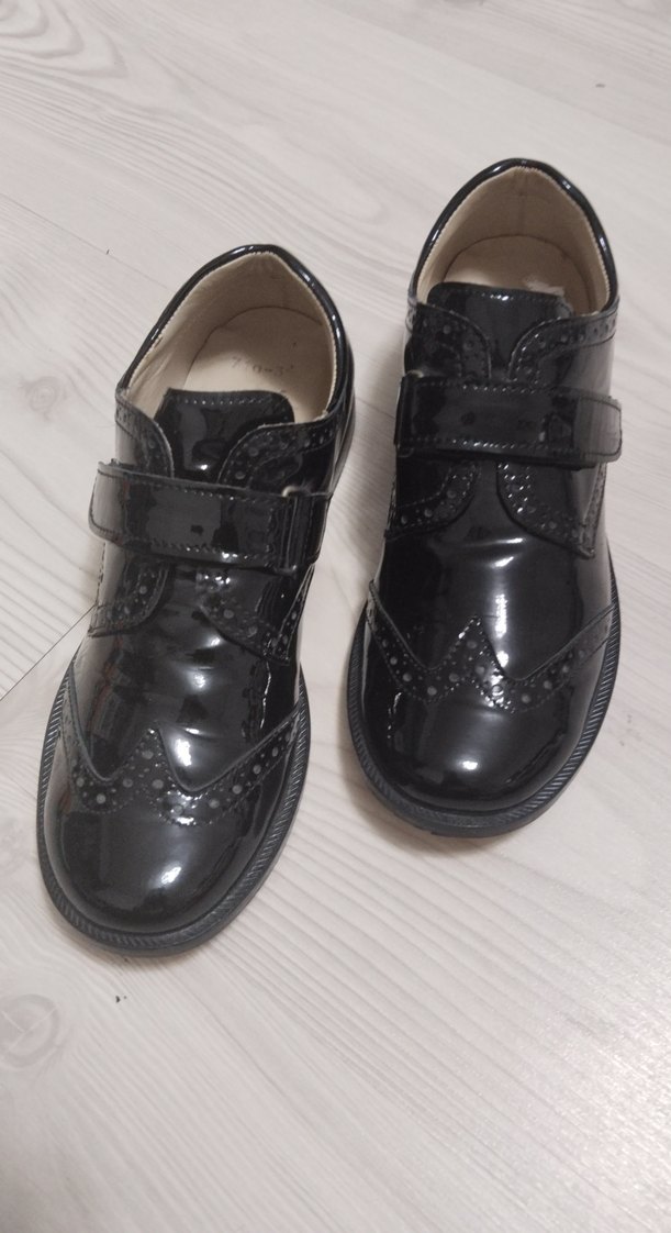 Erkek Çocuk Siyah Kemerli Özel Ayakkabı - Görsel 4