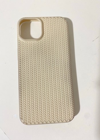 Apple Beyaz Örgü Desenli Telefon Kılıfı