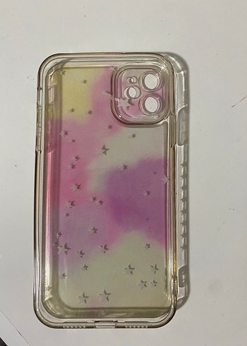 Şeffaf Pastel Yıldızlı iPhone 11