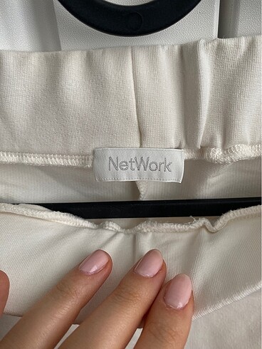 s Beden beyaz Renk Network eşofman pantolon