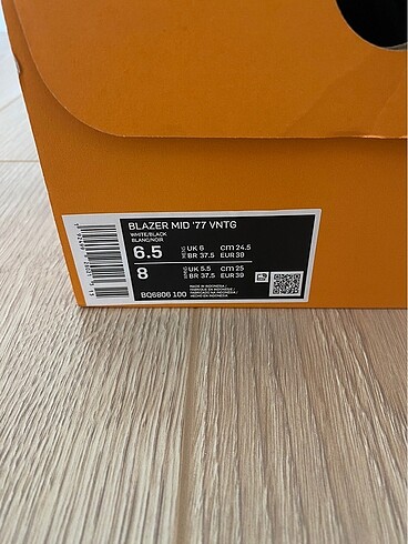 39 Beden Nike Blazer Mid?77