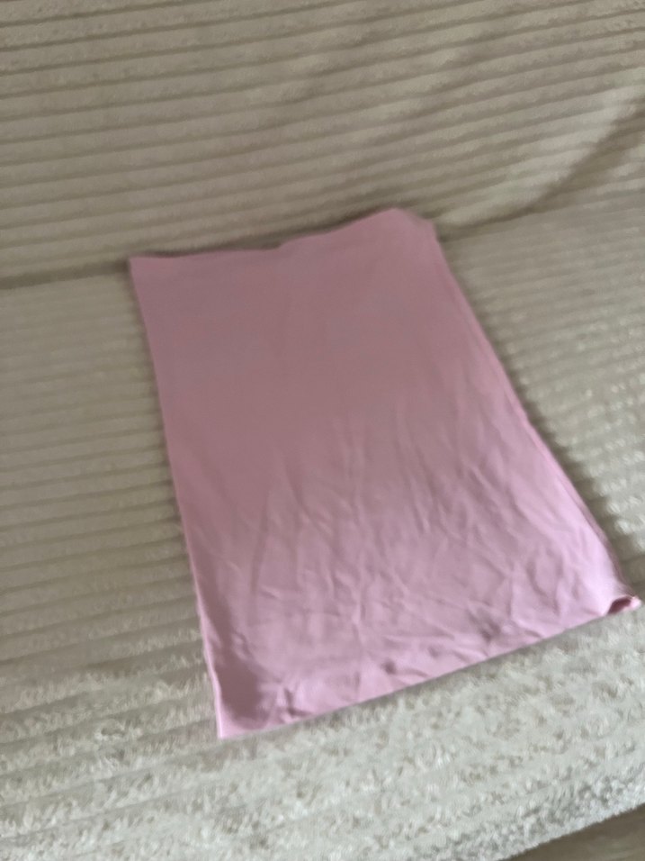 Kadın pembe crop esnek - Görsel 2