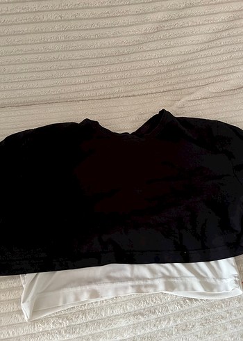 Siyah Kısa Kollu  Tişört - Görsel 3