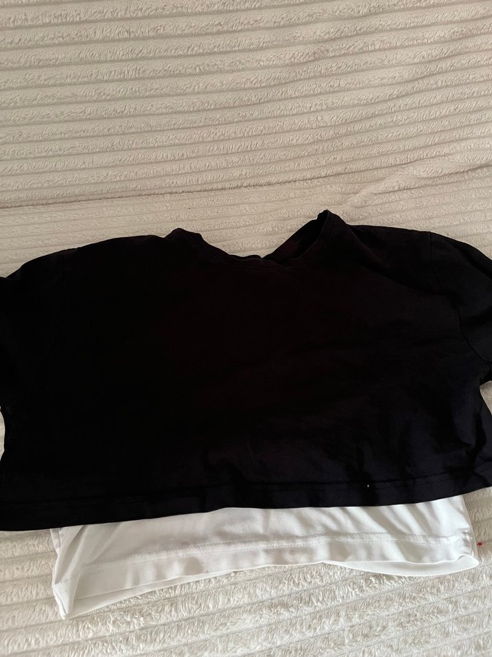 Siyah Kısa Kollu  Tişört - Görsel 3