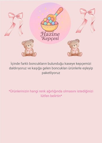 Hazine Kepçesi Boncuk Eşleştirme Seti