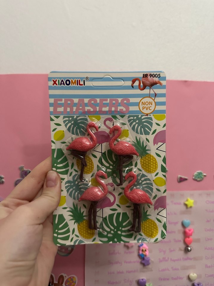 Flamingo Silgi Seti - Görsel 2