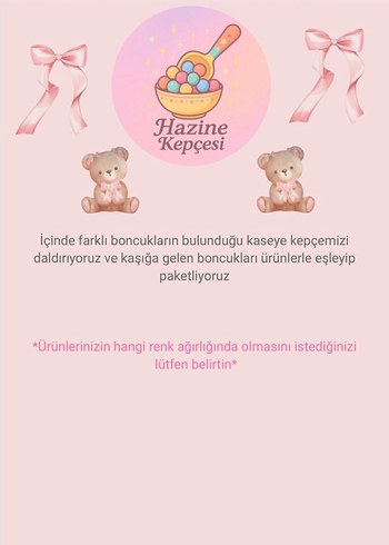 Hazine Kepçesi Boncuk Eşleştirme Seti
