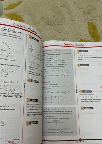 Barış Analitik Geometri Fasikülü 24 basım