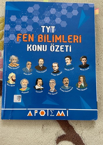 Apotemi TYT Fen Bilimleri Konu Özeti Kitabı