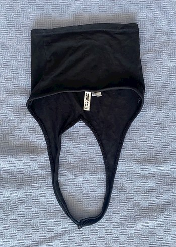 H&M siyah crop