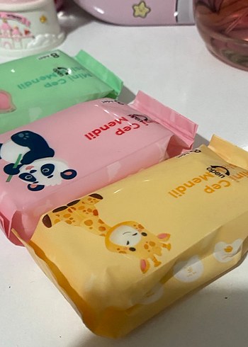 3'lü Mini Islak Mendil - Görsel 2