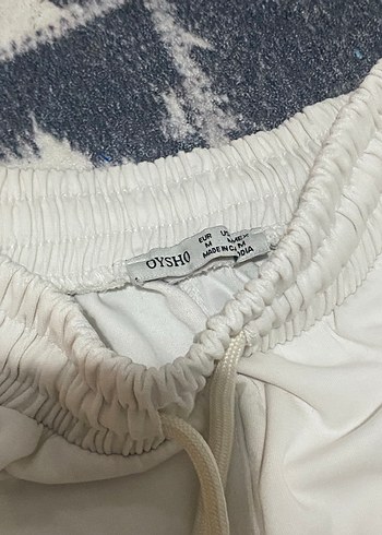 Beyaz Kadın Pamuklu Rahat Kesim Eşofman - Görsel 2