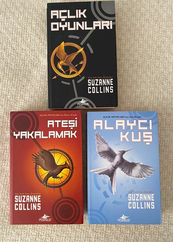 Suzanne Collins Açlık Oyunları Serisi 3 Kitap