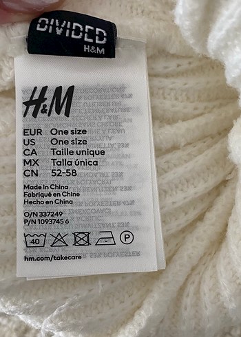 H&M H&M Beyaz Kadın Bere