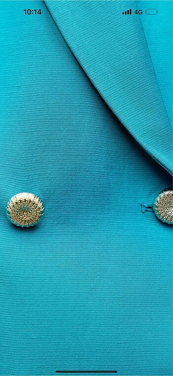 Zara düz kesim blazer ceket - Görsel 6