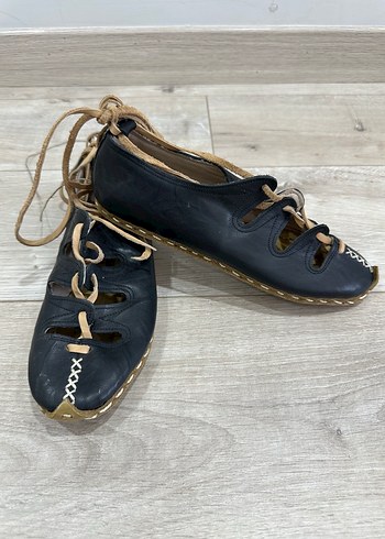 Deri yemeni sandalet babet - Görsel 3