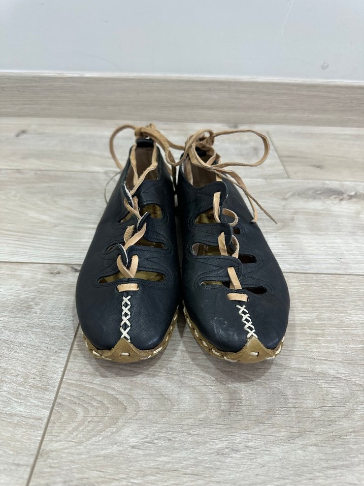 Deri yemeni sandalet babet - Görsel 2