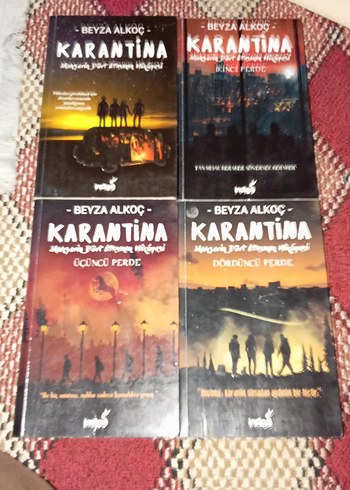 Beyza Alkoç - Karantina Roman Serisi (4 Kitap)