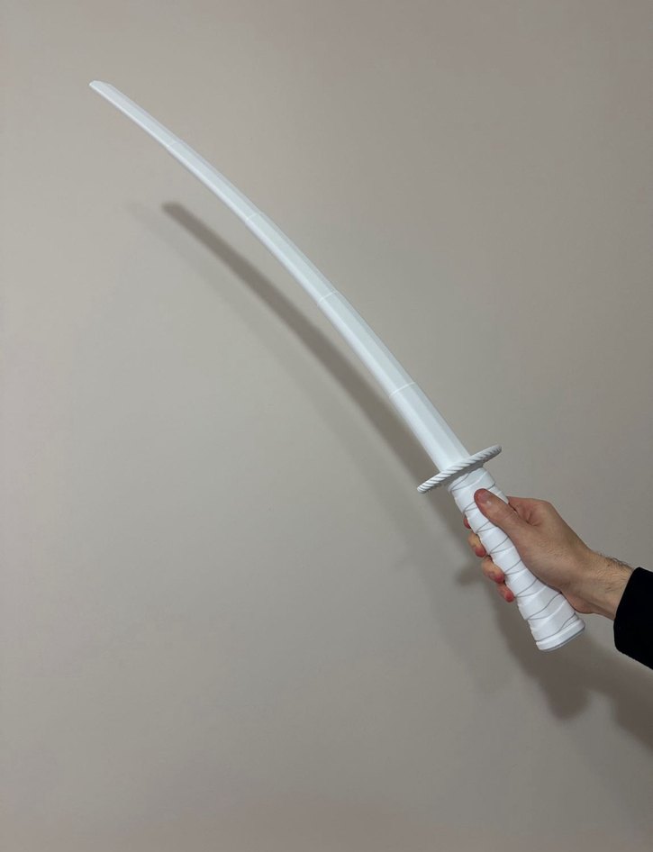 Beyaz Katana Aksiyon Figürü - Görsel 2